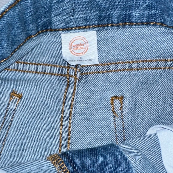 Wonder Nation • Baggy Destroyed Jeans • Girls Size 10 - Picture 3 of 3